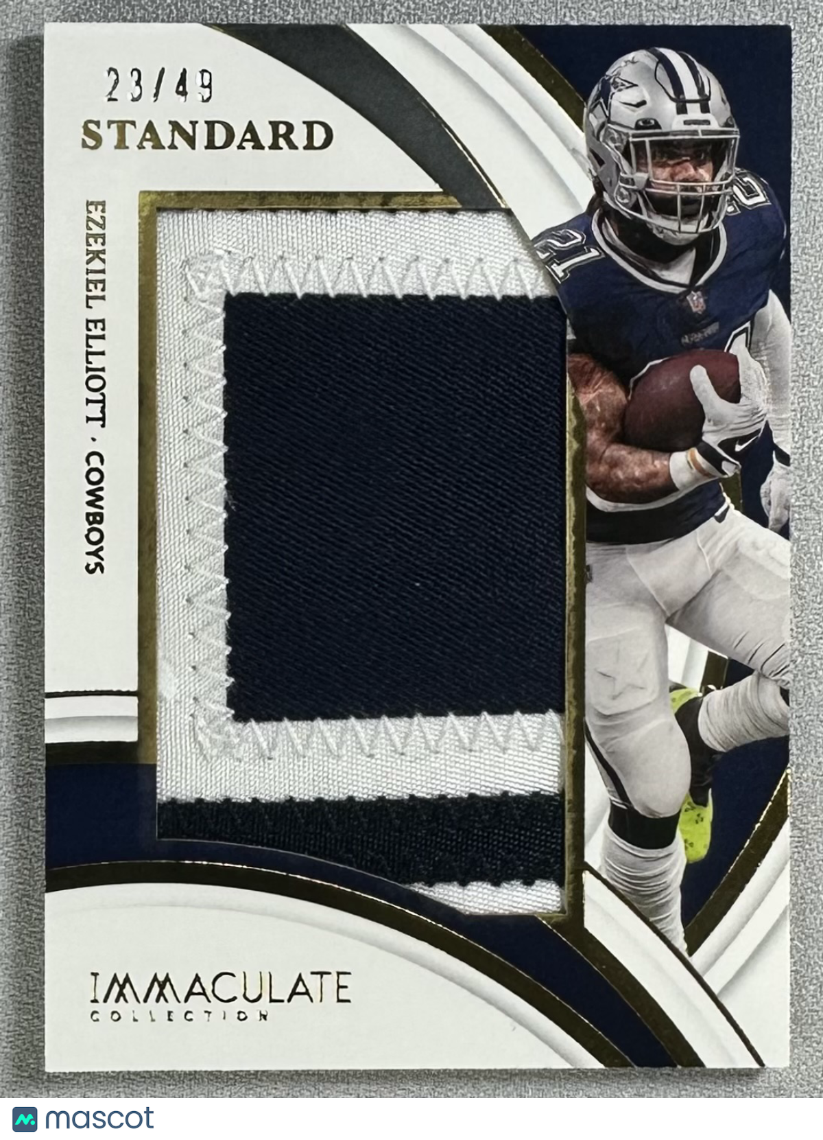 2022 Immaculate Collection Ezekiel Elliott Standard Jerseys /49 #ISJEZE GU