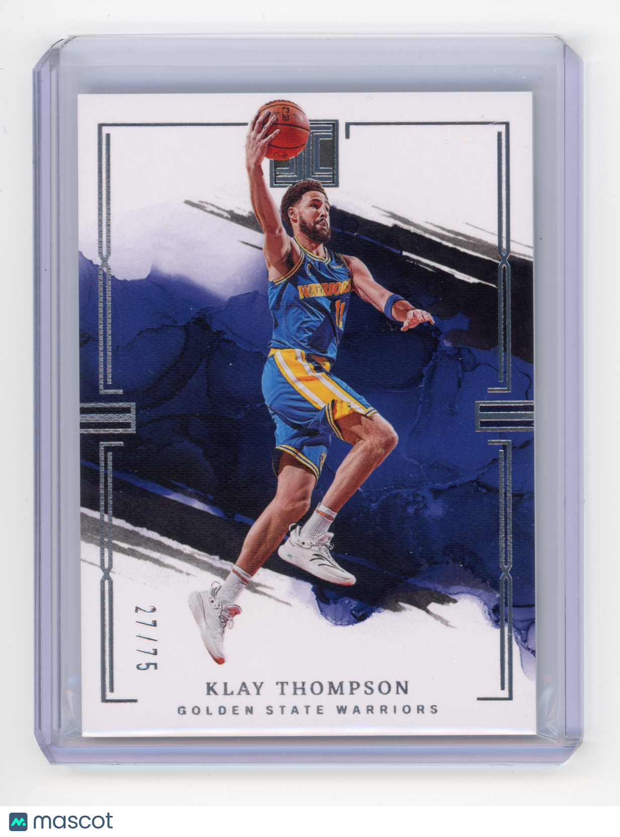 2022 Panini Impeccable Klay Thompson Silver /75 #60