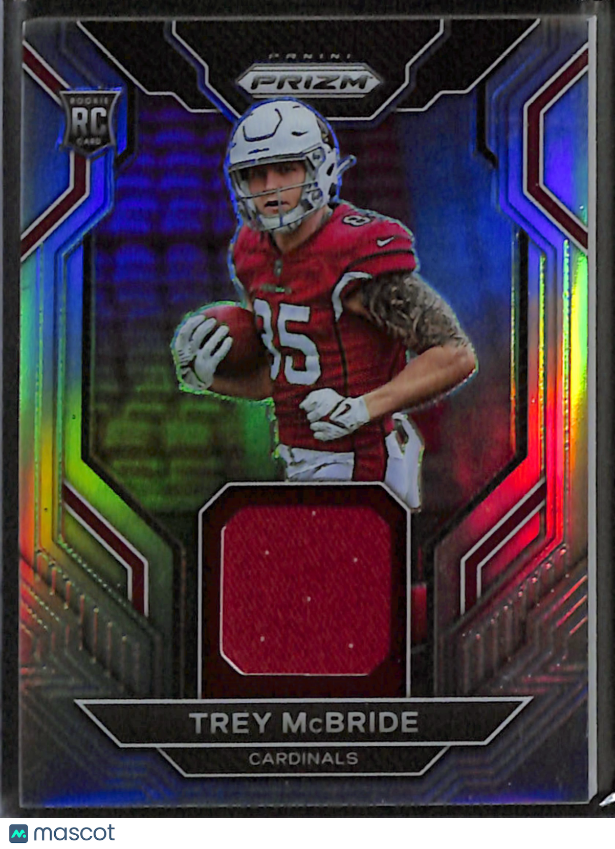 Trey McBride 2022 Panini Prizm Rookie Gear Silver #RG-TM