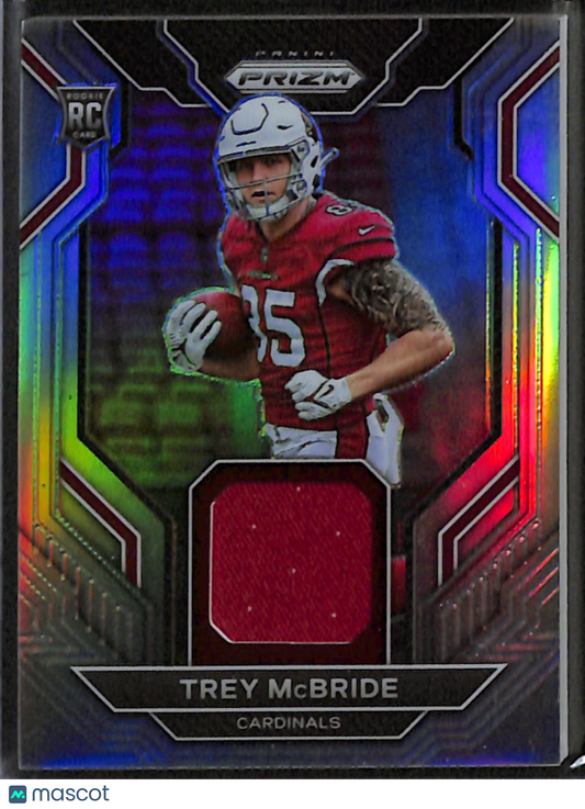 Trey McBride 2022 Panini Prizm Rookie Gear Silver #RG-TM