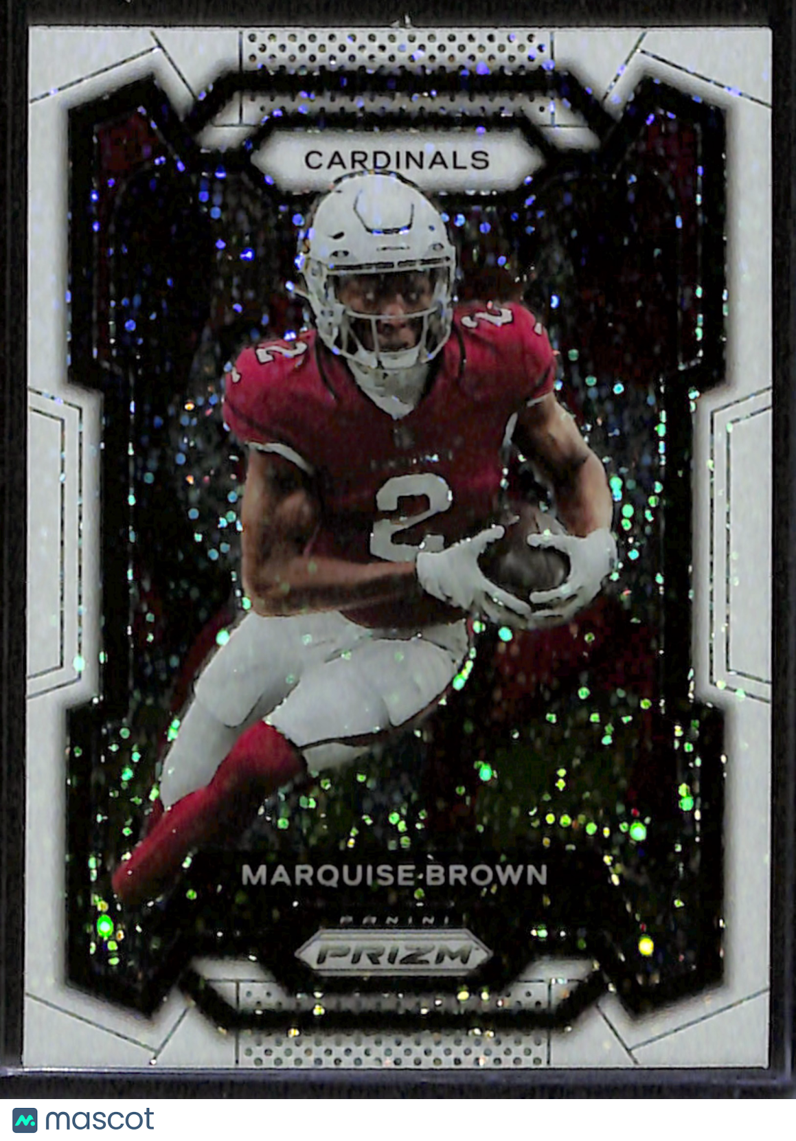 Marquise Brown 2023 Panini Prizm White Sparkle #4