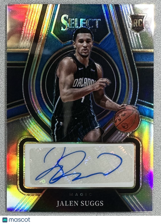 2021 Panini Select Jalen Suggs Rookie Signatures /249 #RS-JSG RC