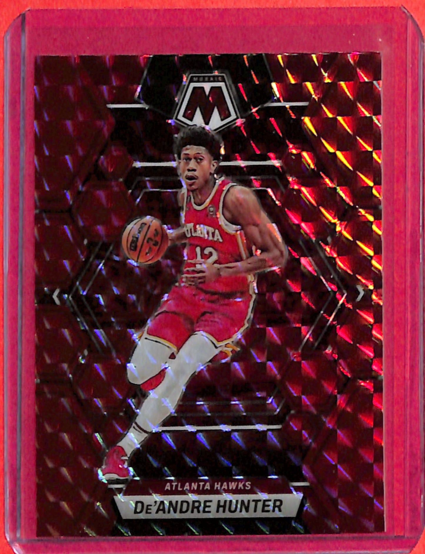 2022-23 Mosaic De’Andre Hunter Red #192