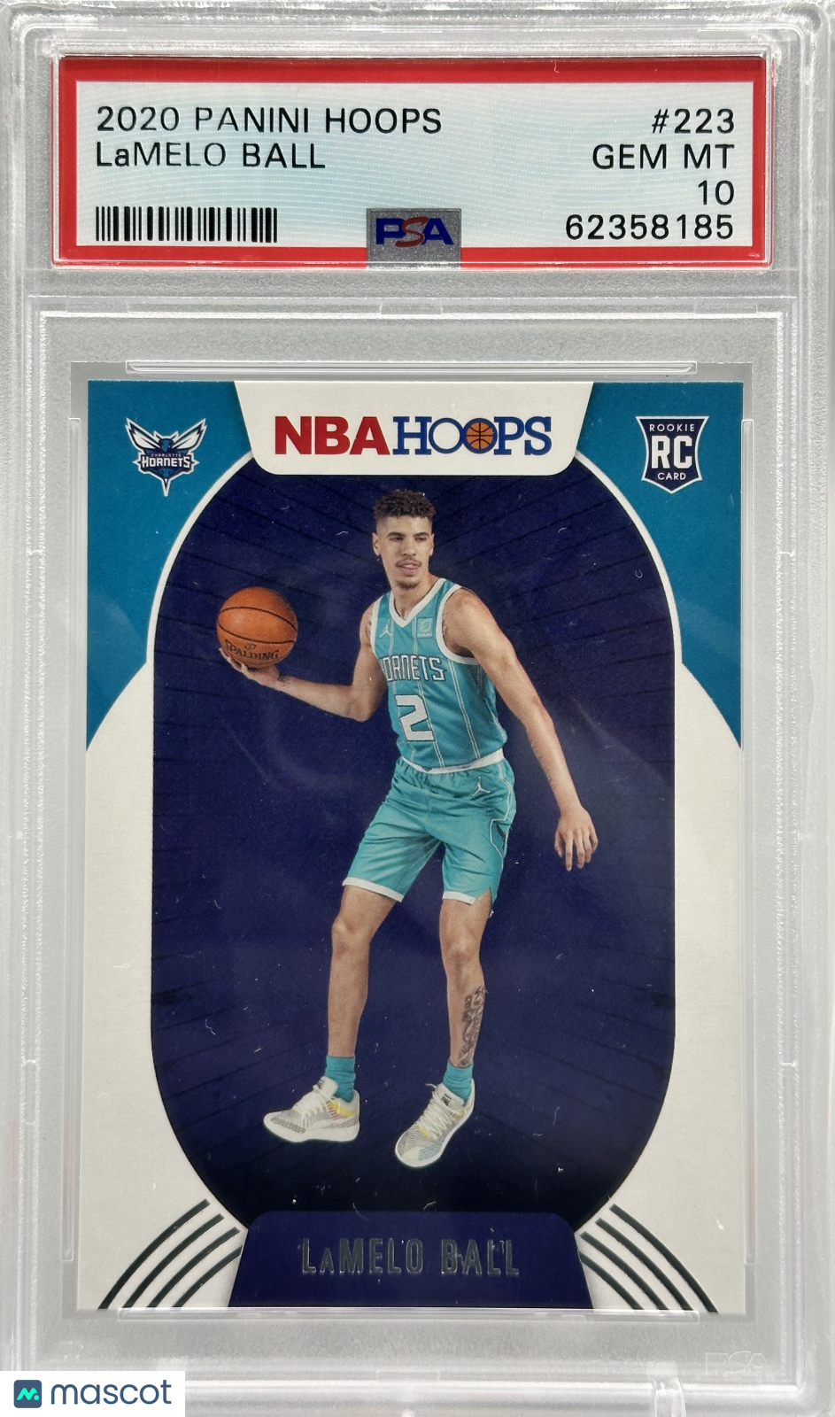 Lamelo Ball 2020 Panini Hoops #223 PSA 10 RC