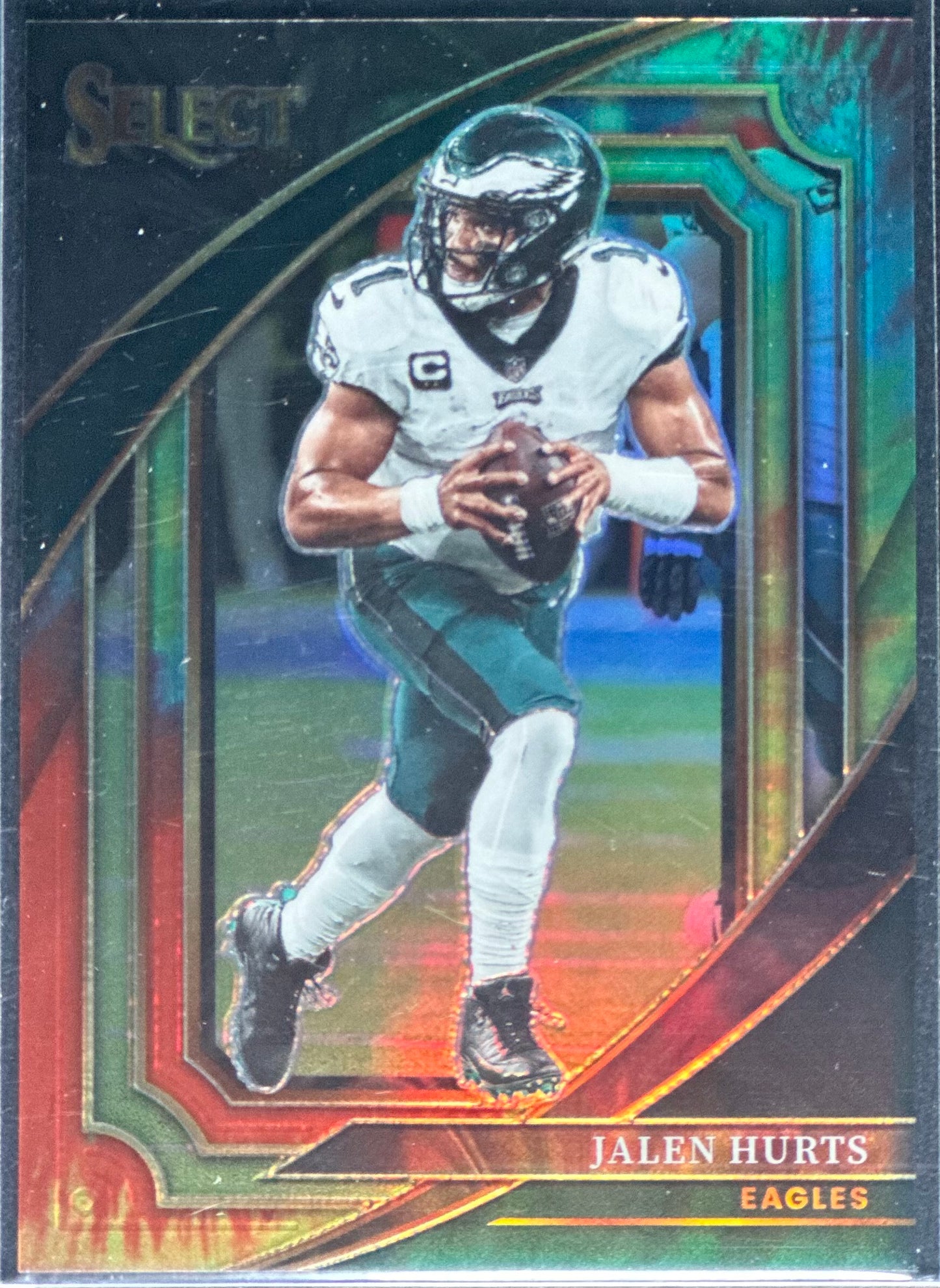 Jalen Hurts 2022 Panini Select Suite Level Tie-Dye /25 #307