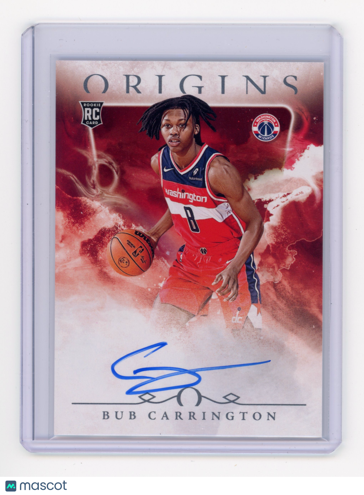 2024 Panini Origins Bub Carrington Rookie Autograph #RA-CCW