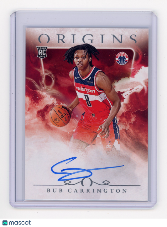 2024 Panini Origins Bub Carrington Rookie Autograph #RA-CCW