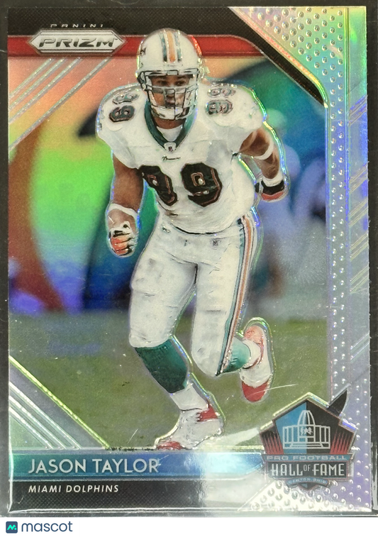 Jason Taylor 2018 Panini Prizm HOF Silver #HOF-3