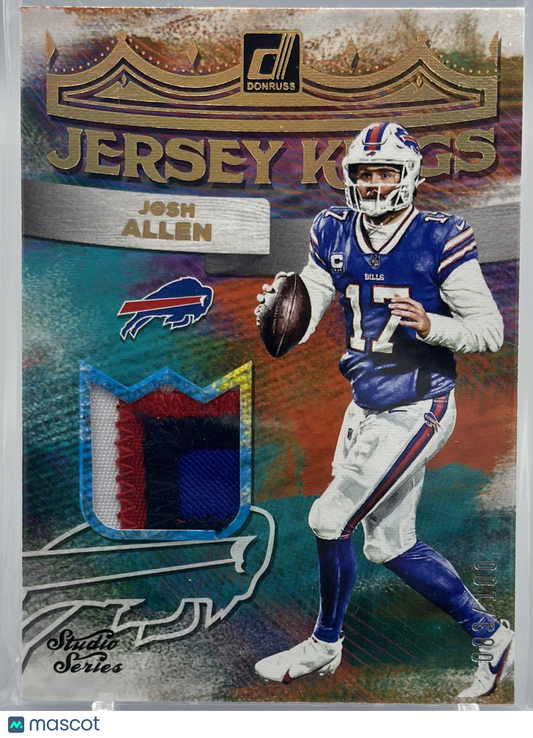 Josh Allen 2022 Panini Donruss Jersey Kings Studio Series /100 #JK-6