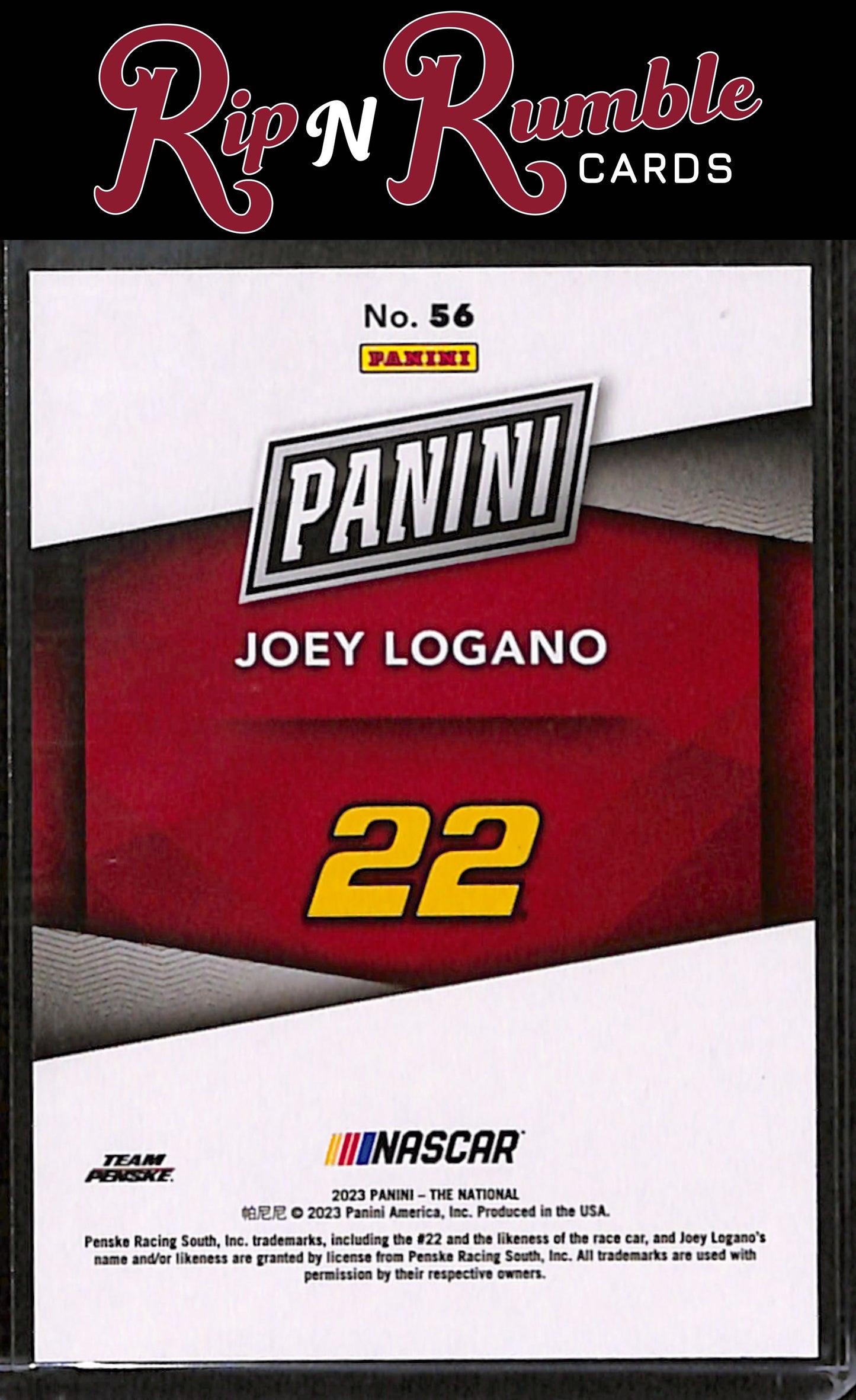 2023 National Convention Silver Joey Logano #56