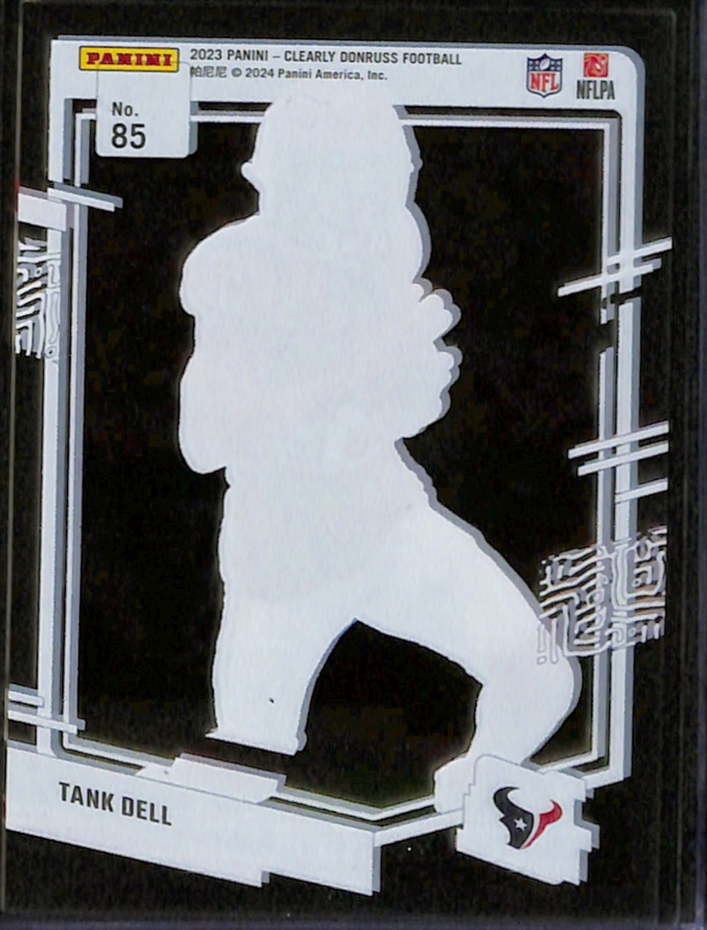 Tank Dell 2023 Panini Clearly Donruss #85