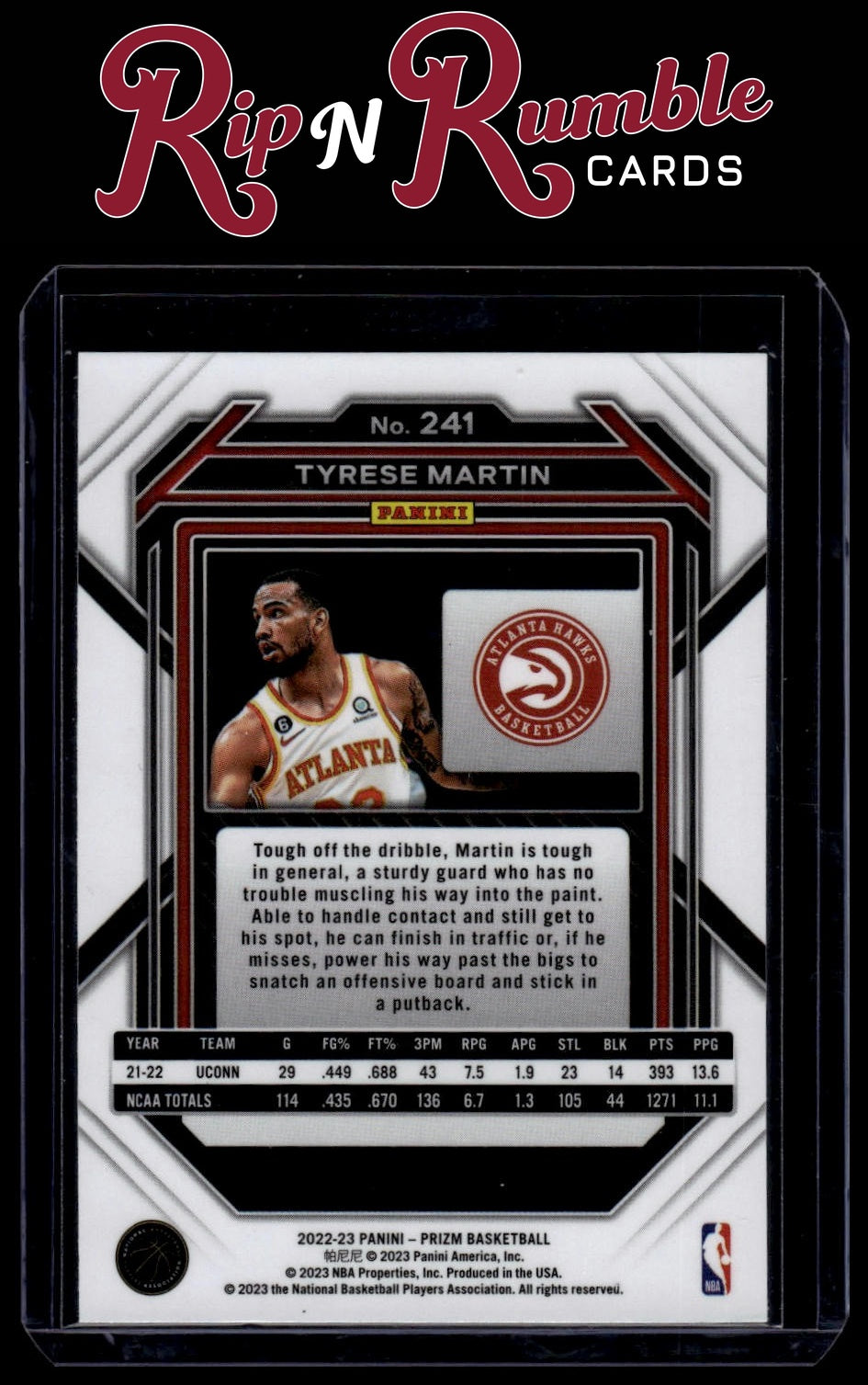 2022-23 Prizm Tyrese Martin #241