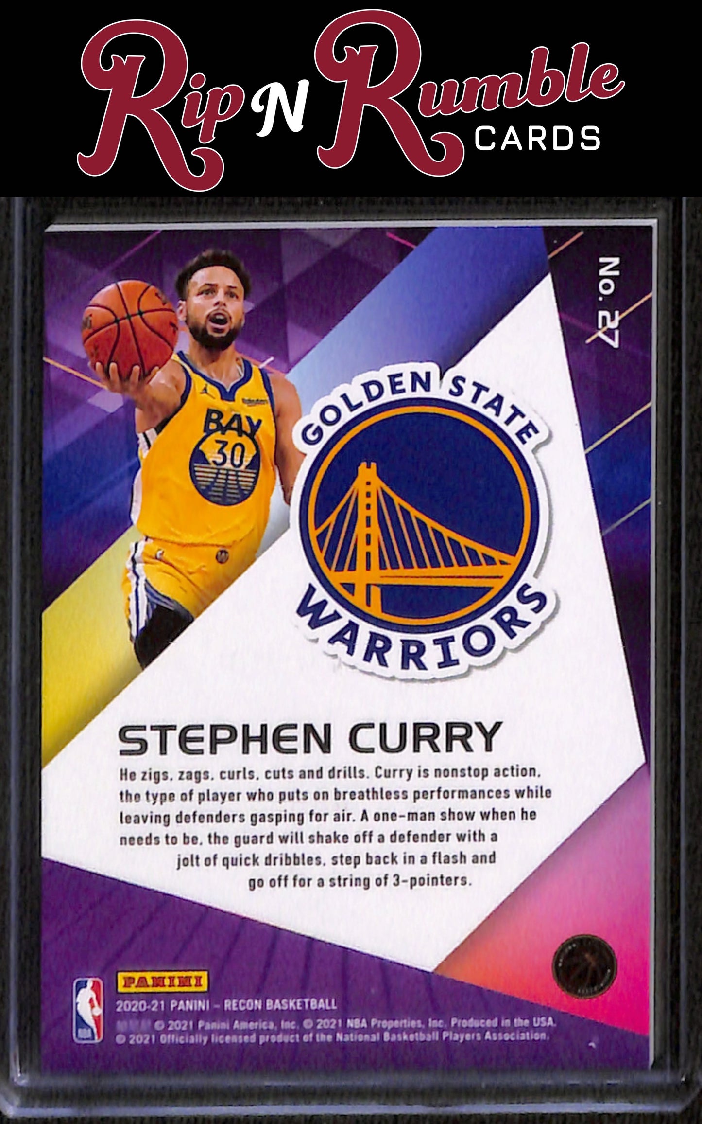 2020-21 Recon Stephen Curry #27