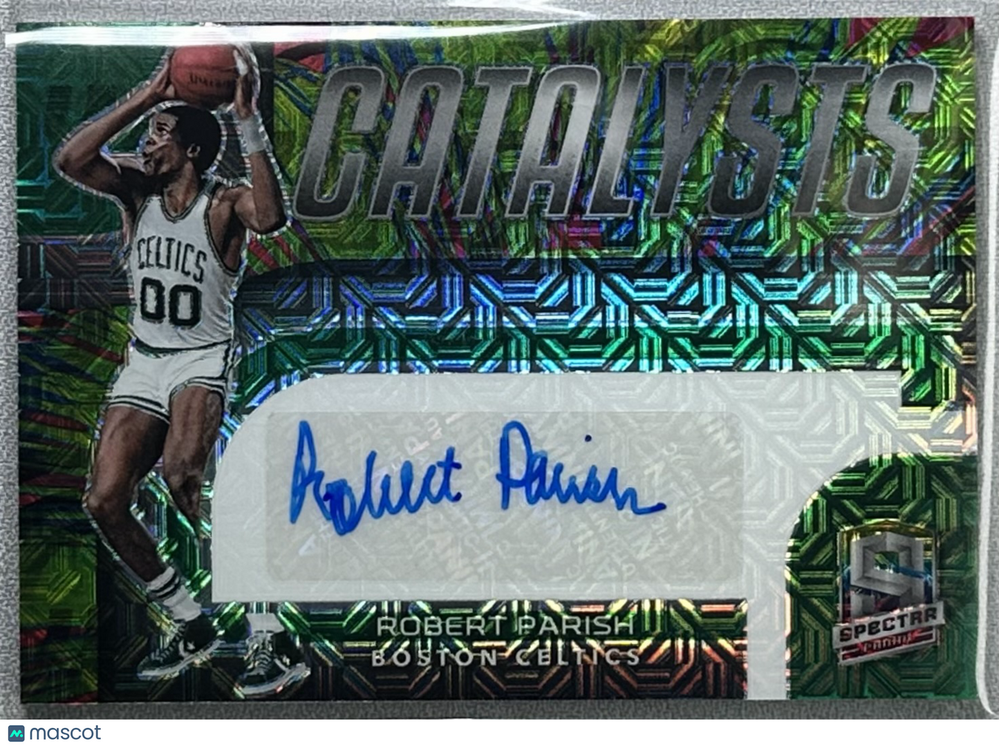 2022 Panini Spectra Robert Parish Catalysts Signatures Meta /25 #CSA-RPA