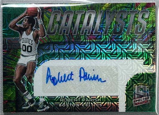 Robert Parish 2022 Panini Spectra Catalysts Signatures Meta /25 #CSA-RPA