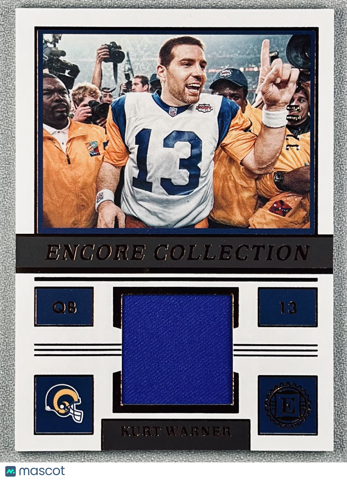 2022 Panini Encased Kurt Warner Encore Collection /99 #EC-11