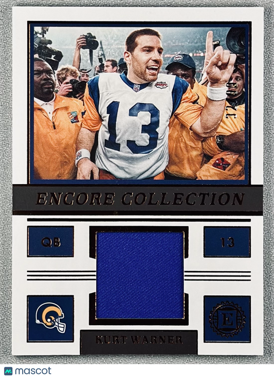 2022 Panini Encased Kurt Warner Encore Collection /99 #EC-11