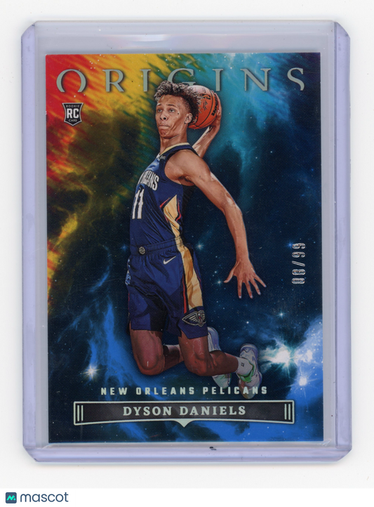 2022 Panini Origins Dyson Daniels Blue 08/99 RC #15