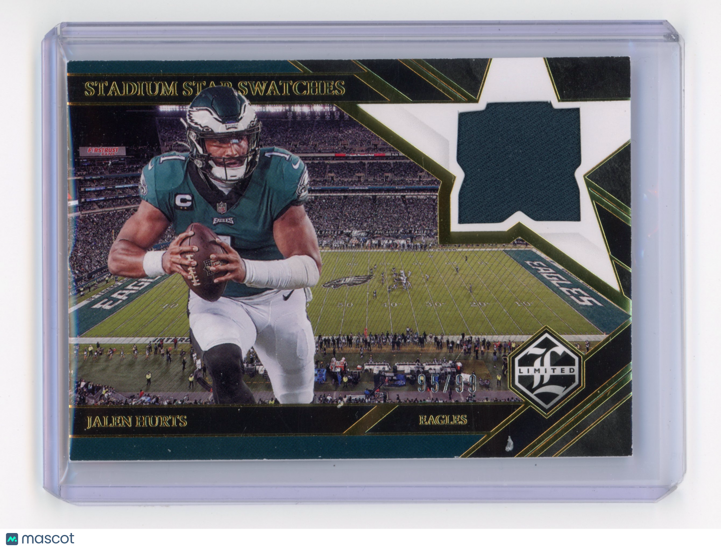 2022 Panini Limited Jalen Hurts Stadium Star Swatches /99 #SSS-JH