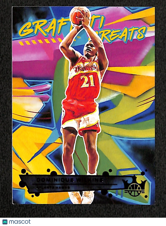 2021-22 Court Kings Dominique Wilkins Graffiti Greats Ruby /149 #30