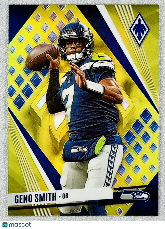 2023 Panini Phoenix Geno Smith Yellow /50 #7