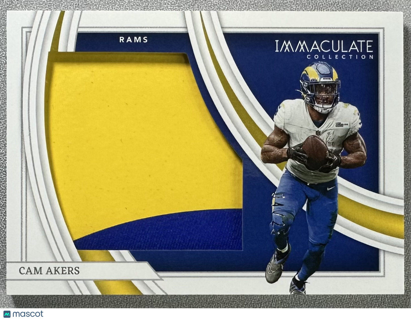 2022 Panini Immaculate Collection Cam Akers Immaculate Patches /25 #IL-CAK