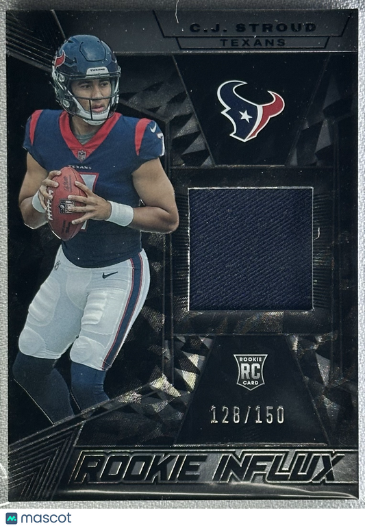 2023 Panini Black C.J. Stroud Rookie Influx /150 #RI-7