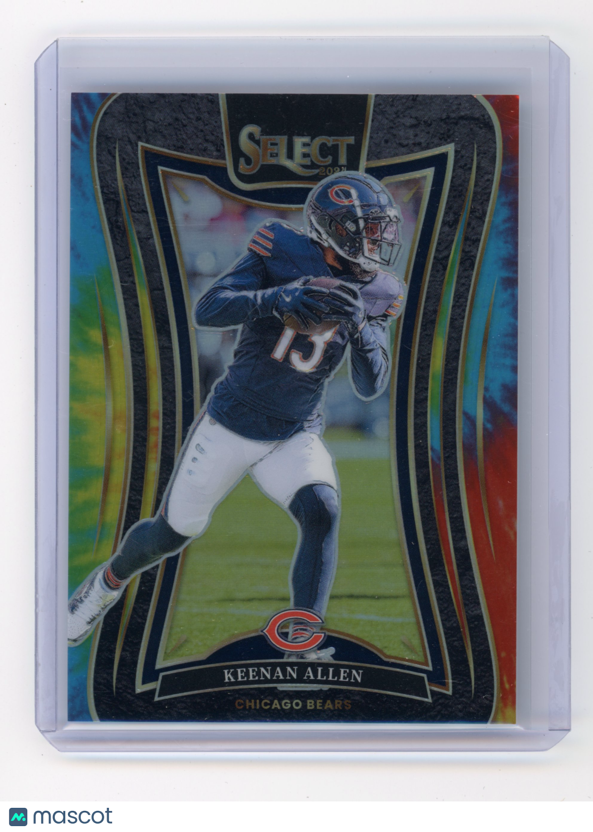 2024 Panini Select Keenan Allen Tie-Dye Prizm 19/25 #357