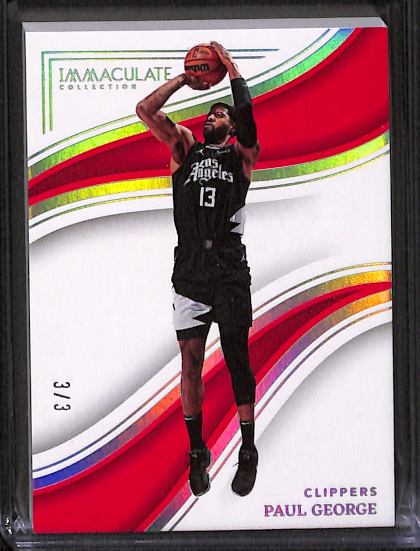 2022-23 Immaculate Paul George Holo /3 #54