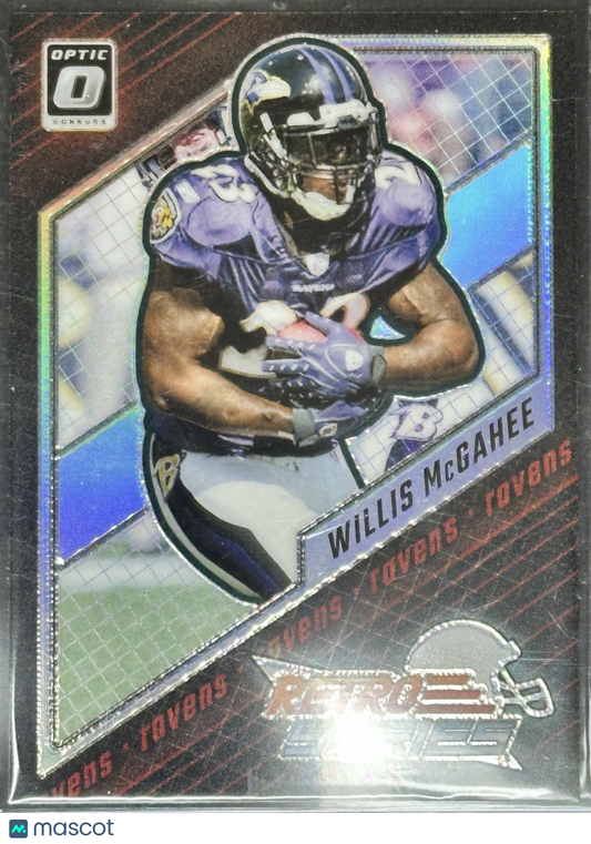 Willis McGahee 2023 Panini Donruss Optic Retro Series #25