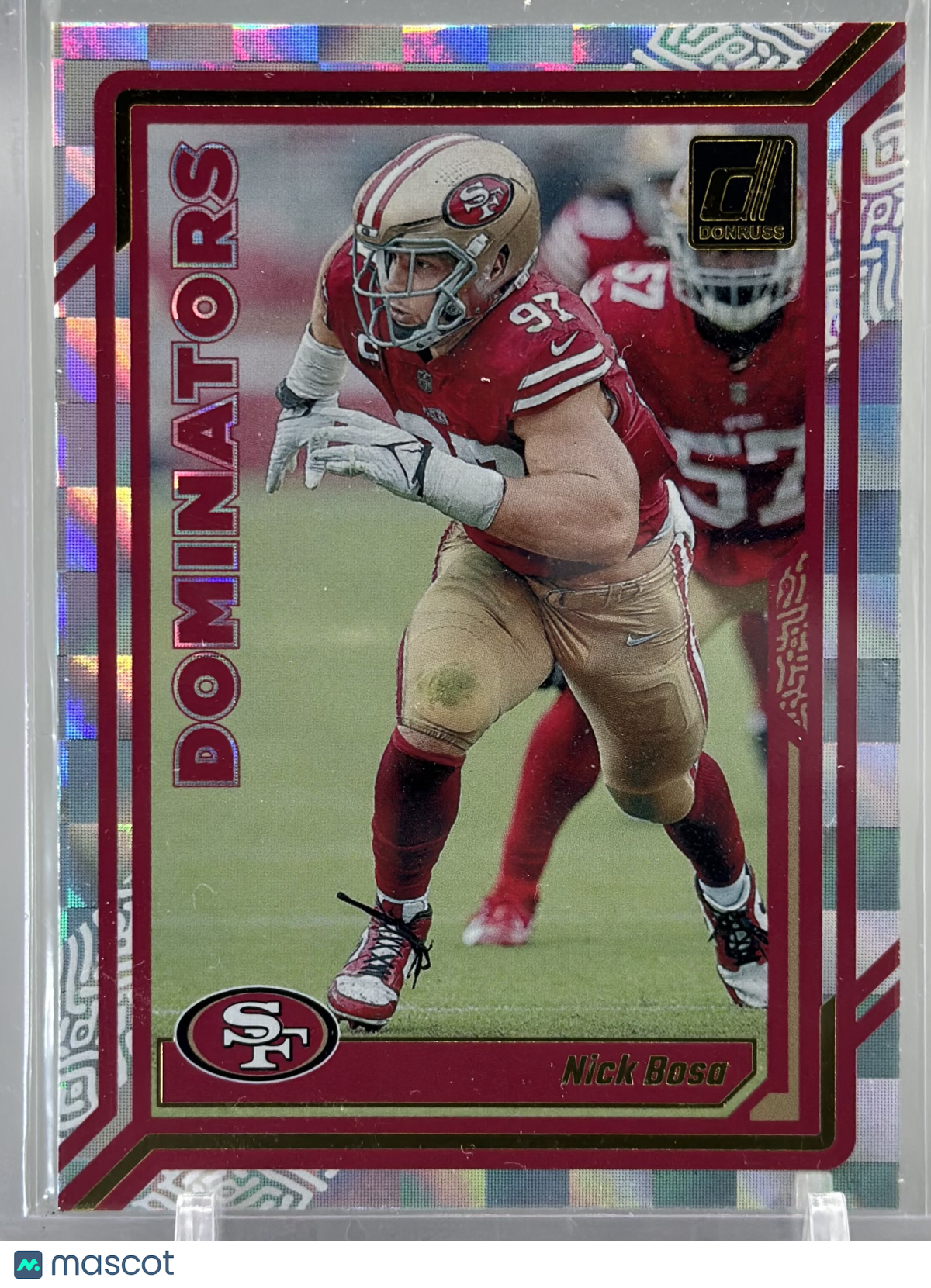 Nick Bosa 2023 Panini Donruss Dominators #D-39