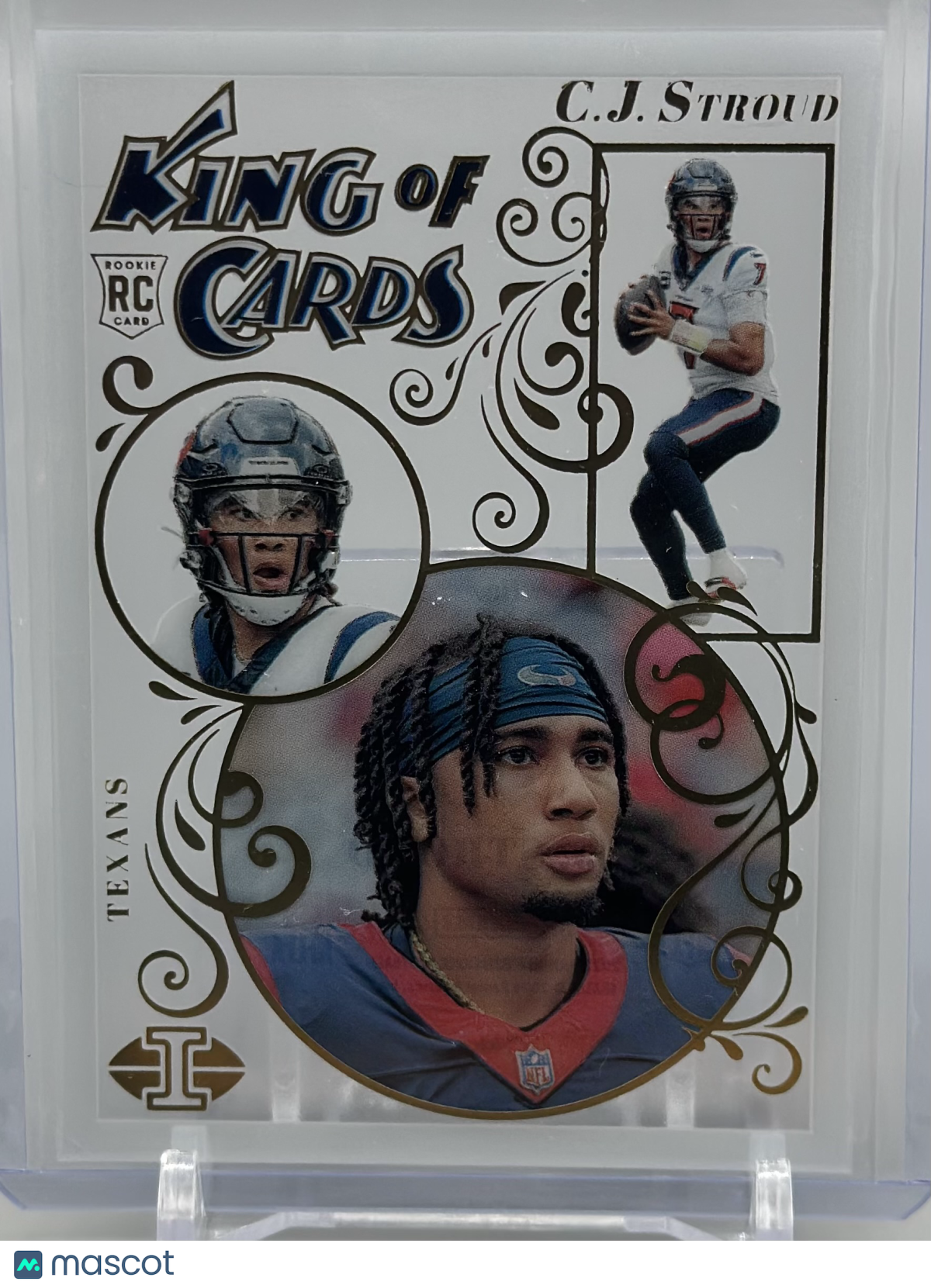 CJ Stroud 2023 Panini Illusions King of Cards #18 RC