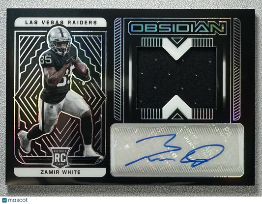 2022 Panini Obsidian Zamir White RPA /175 #233 RC