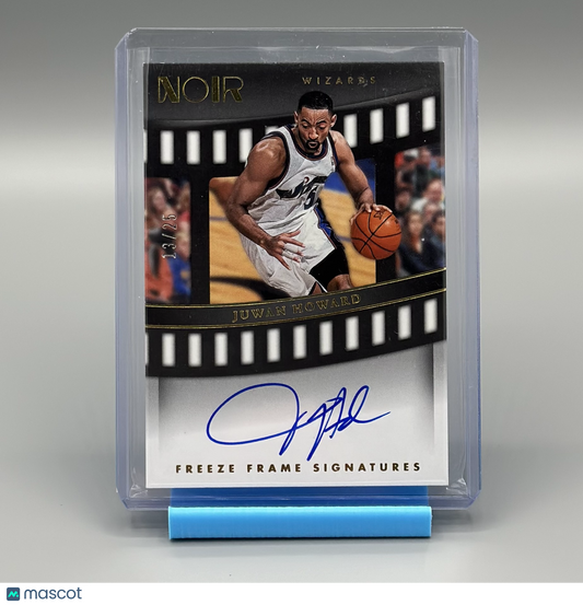 2022-23 Noir Juwan Howard Freeze Frame Signatures Gold /25 #FRF-JHO