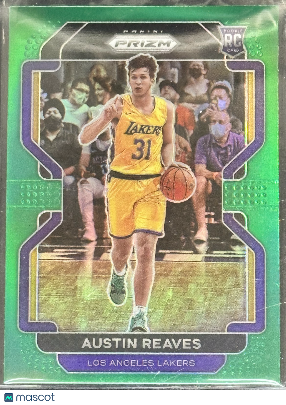 Austin Reaves 2021 Panini Prizm Green #165