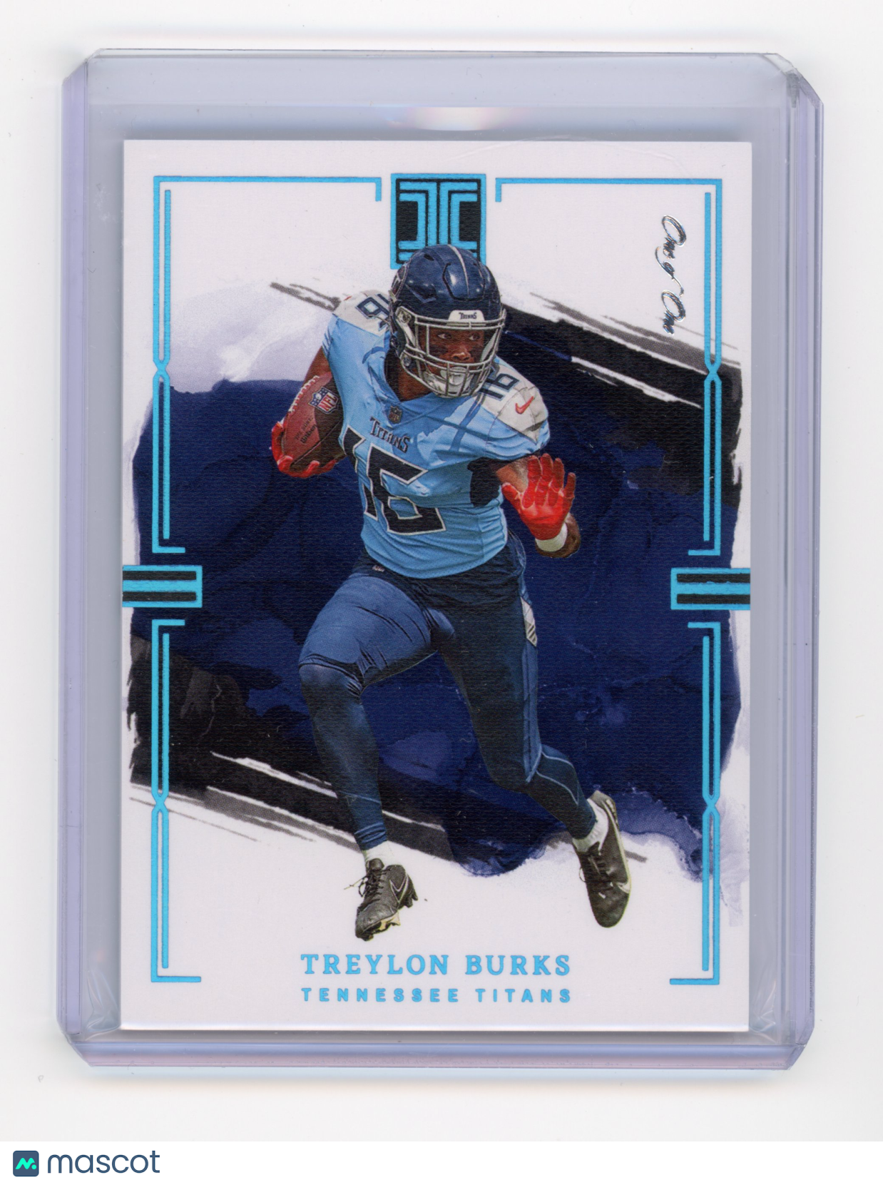 2022 Panini Impeccable Treylon Burks Platinum 1/1 #83