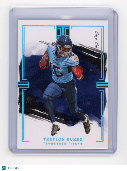 2022 Panini Impeccable Treylon Burks Platinum 1/1 #83