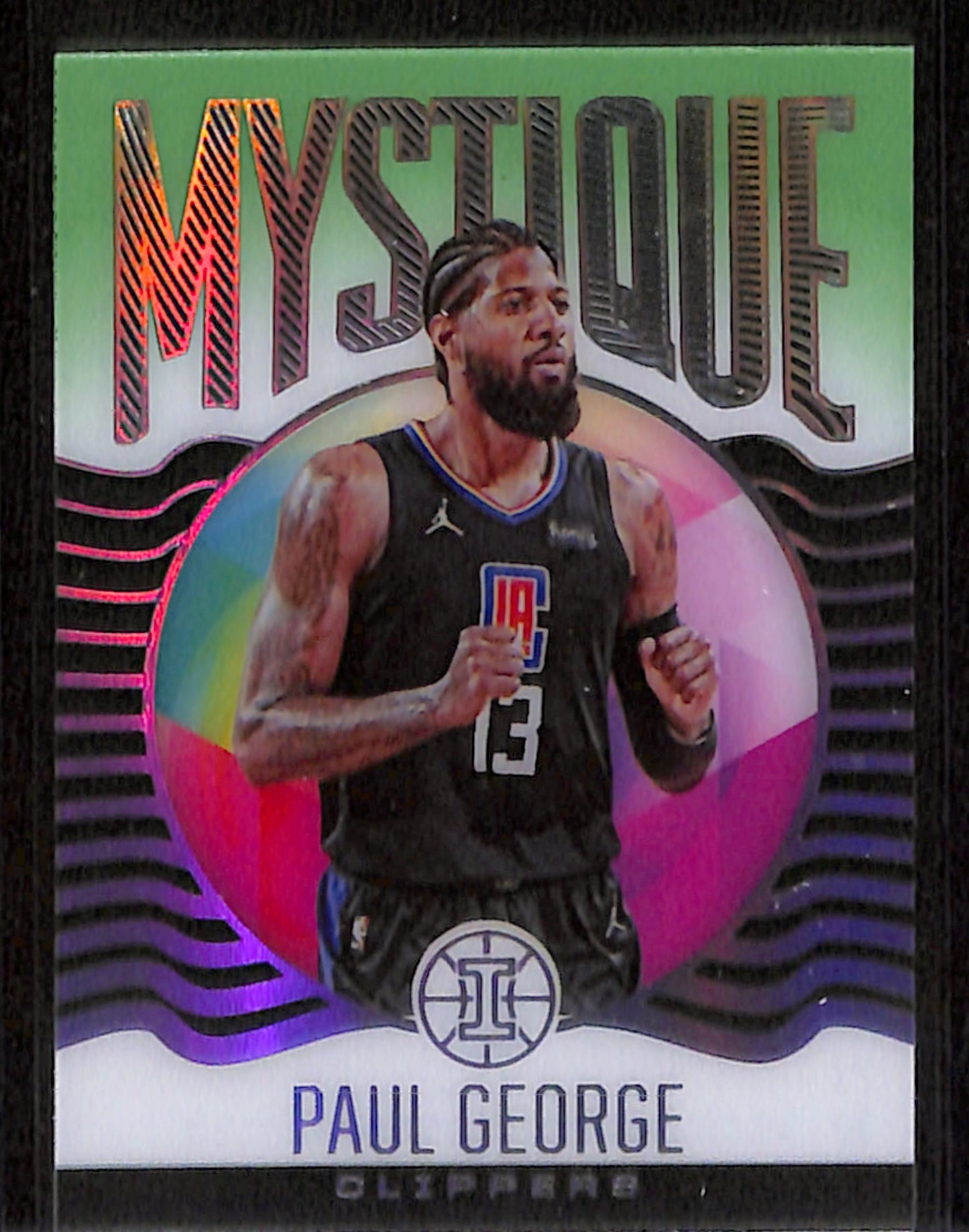 2020-21 Illusions Paul George Mystique Green #16