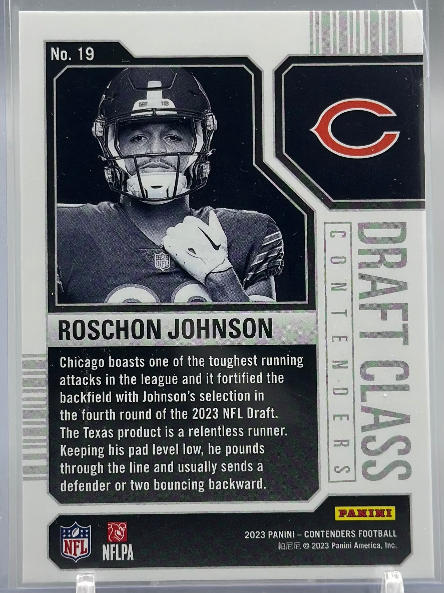 Roschon Johnson 2023 Panini Contenders Draft Class Contenders Red #19