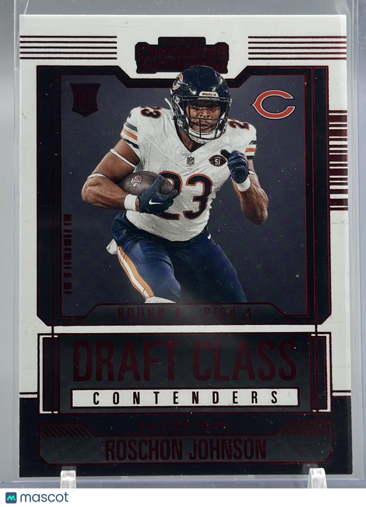 Roschon Johnson 2023 Panini Contenders Draft Class Contenders Red #19