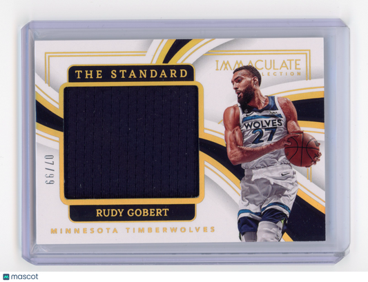 2022 Panini Immaculate Collection Rudy Gobert The Standard 07/99 #ICS-RGT