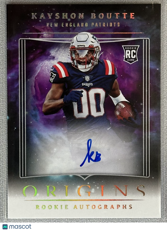 2023 Panini Origins Kayshon Boutte Rookie Auto #RAKBO RC