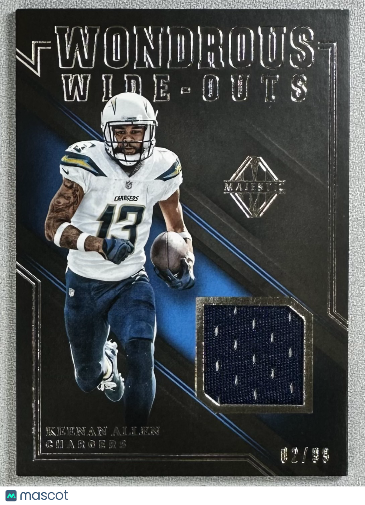 2018 Panini Majestic Keenan Allen Wonderous Wide-Outs /99 #WWO-KA