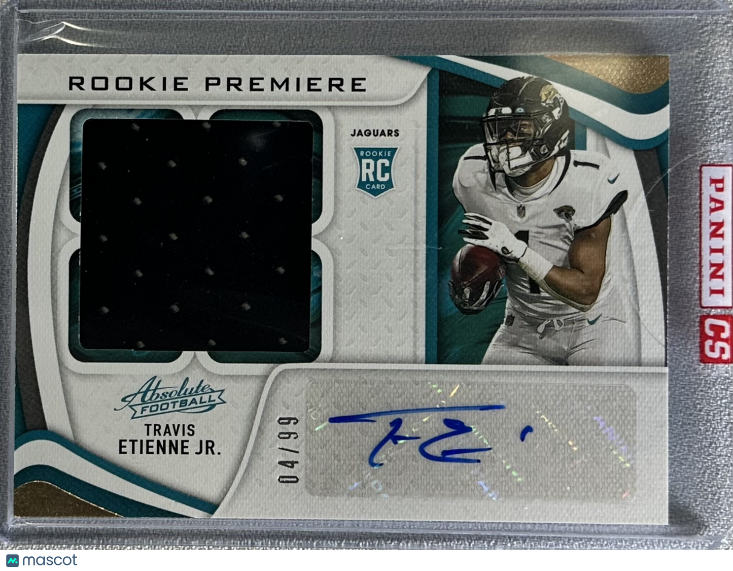 2021 Panini Absolute Travis Etienne Jr Rookie Premiere RPA Spectrum /99 #212 RC