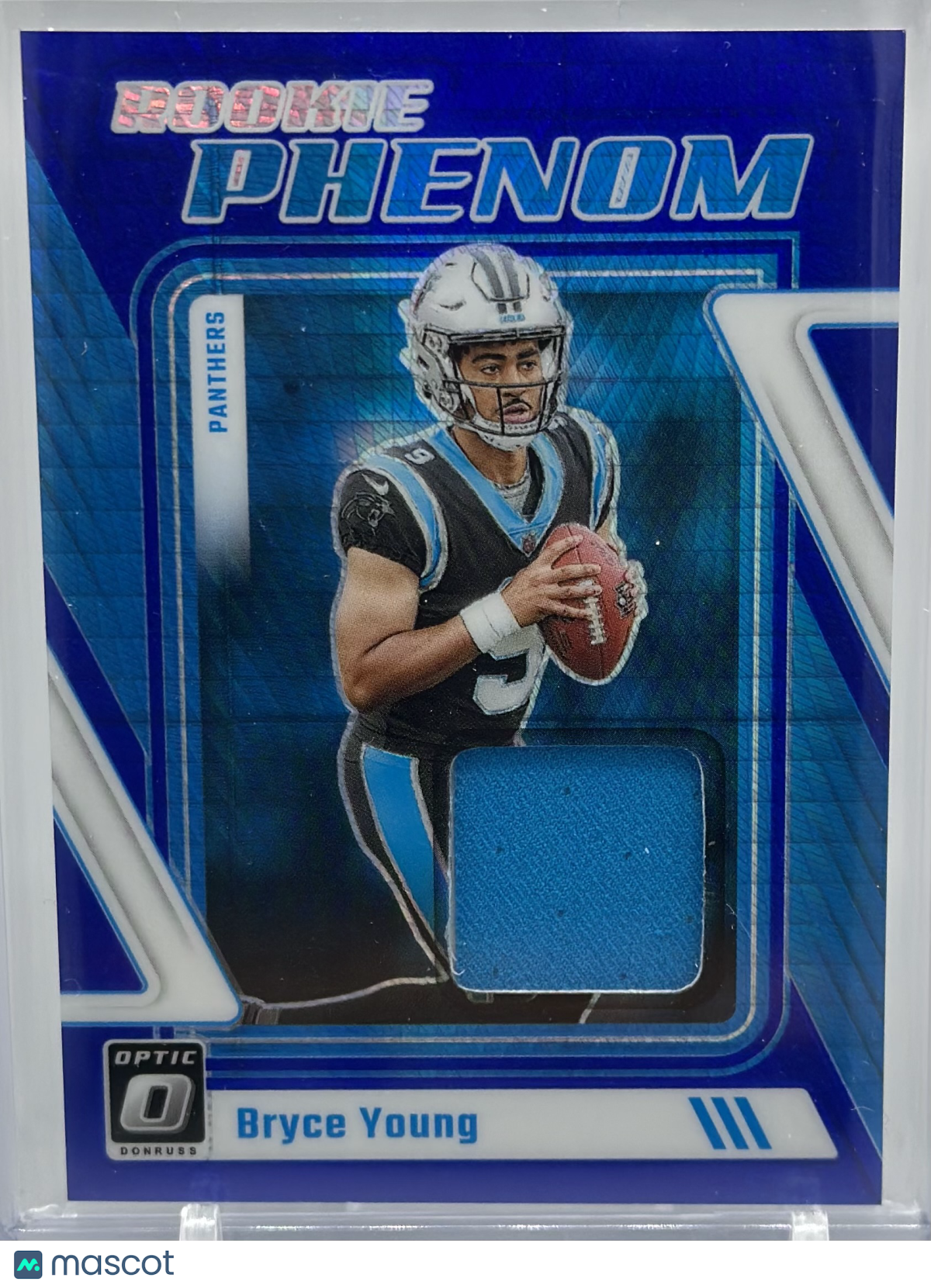 Bryce Young 2023 Panini Donruss Optic Rookie Phenom Blue Hyper #RP-BY RC