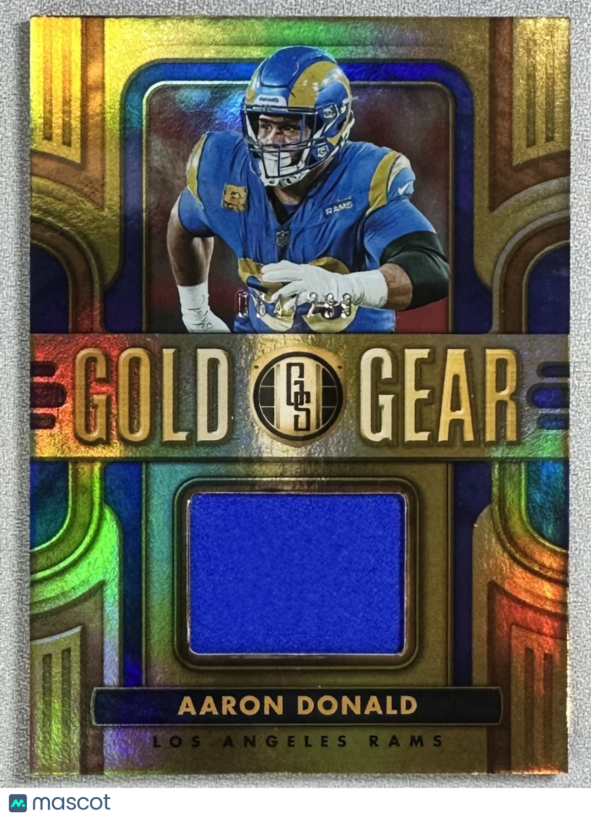 2023 Panini Gold Standard Aaron Donald Gold Gear /299 #GG-AD