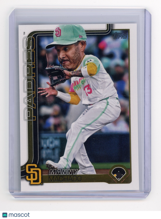 2025 Topps Series One Manny Machado Big Head Variation #215