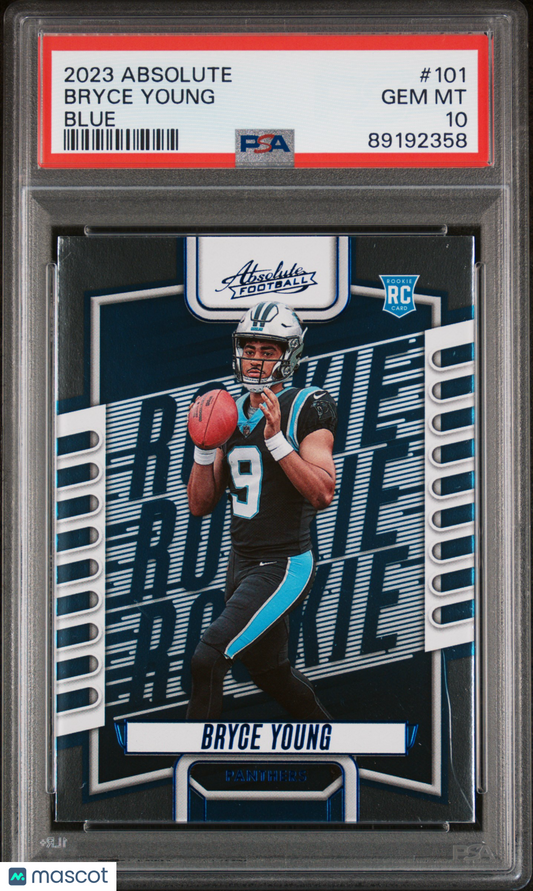 2023 Panini Absolute Bryce Young Blue #101 PSA 10