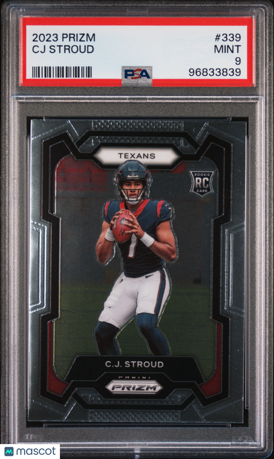 CJ Stroud 2023 Panini Prizm #339 PSA 9