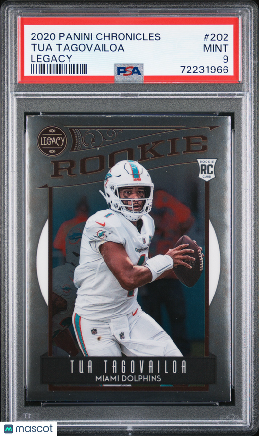 2020 Panini Chronicles Tua Tagovailoa Legacy #202 PSA 9